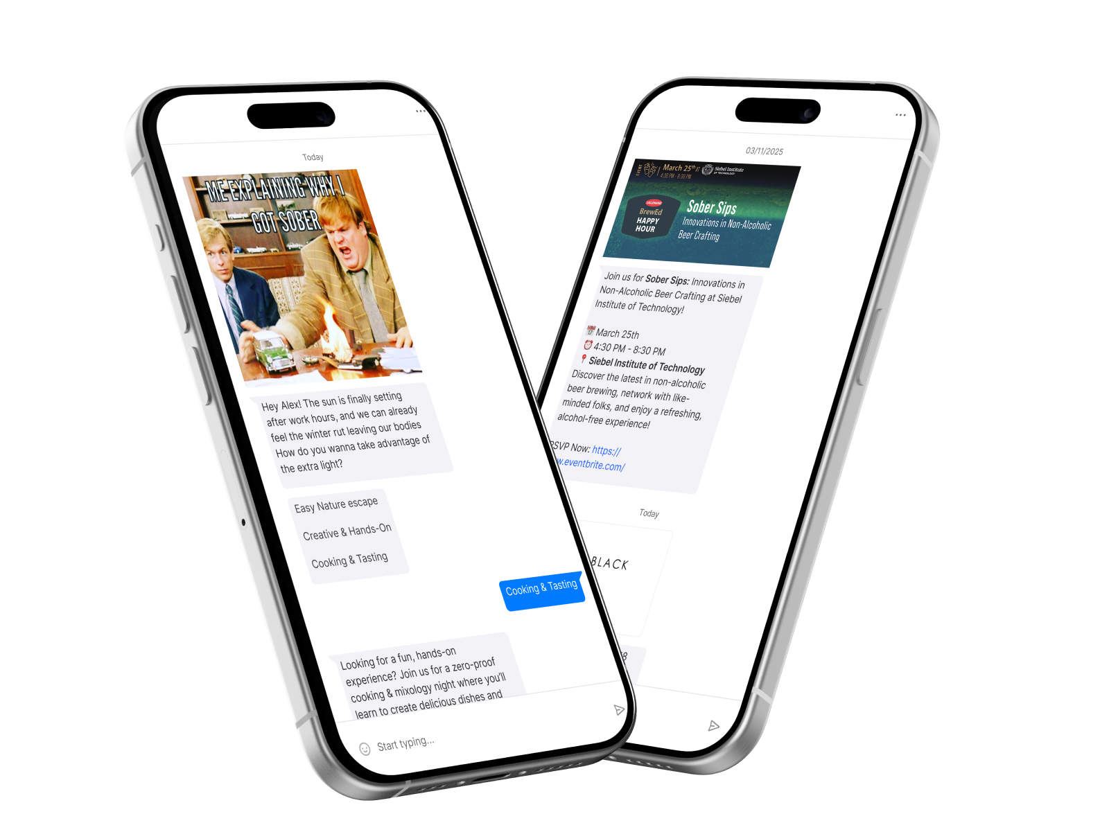 Reducing Alcohol Consumption - hover state